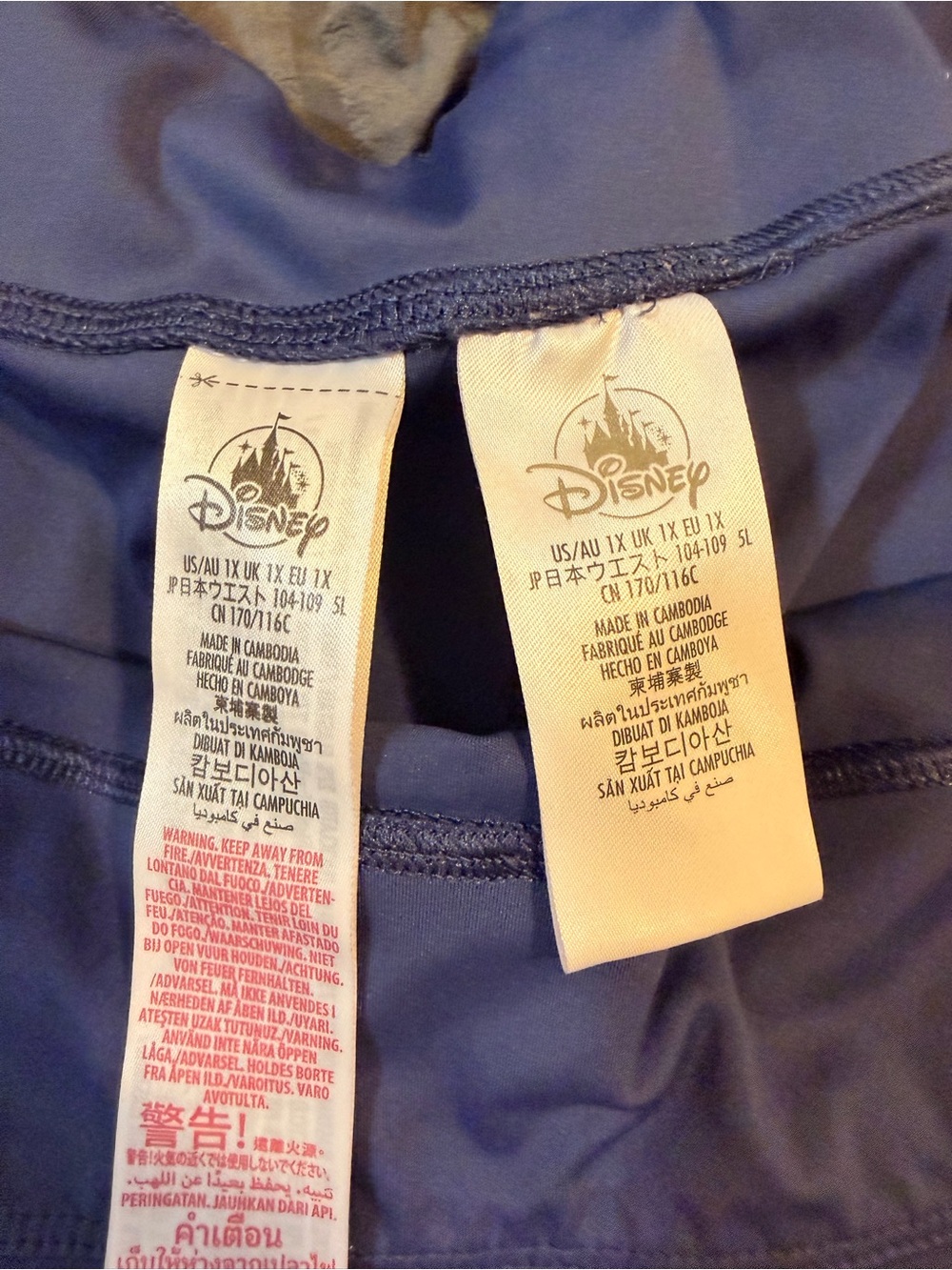 Disney women Navy Blue Bottoms